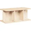 Image de vidaXL Table basse nature 80 x 39,5 x 33,5 cm pin massif