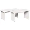 Image de Table Basse 2 Pcs Blanc 100 X 69 X 35.5 Cm Lumarko !