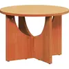 Image de vidaXL Table basse brun cire 50 x 50 x 35 cm pin massif