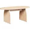 Image de Table basse naturelle 80 X 40 X 35 Cm Bois de pin massif Lumarko !