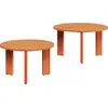 Image de Table Basse 2 Pcs Bronze Ciré 47.5 X 47.5 X 27 Cm Lumarko !