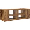 Image de Ensemble meuble TV vidaXL en bois recyclé 102 x 35 x 35 cm, aggloméré