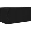 Image de Ensemble de meubles TV vidaXL, 60 x 30 x 30 cm, noir, en panneaux de particules