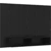 Image de Ensemble meuble TV vidaXL noir aspect chêne 120 x 23,5 x 90 cm