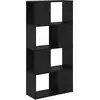 Image de vidaXL Ensemble de meubles TV noir 60 x 24 x 125,5 cm Bois composite