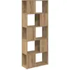 Image de Ensemble de meubles TV vidaXL, 60 x 24 x 156 cm, marron, en bois composite