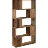 Image de vidaXL Ensemble de meuble TV mural brun 80 x 24 x 156 cm Bois composite