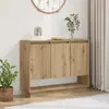 Image de vidaXL Sideboard Chêne Artisan 97 x 29 x 75 cm Matériau dérivé du bois