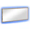 Image de vidaXL Miroir Artisan-Chêne 90 x 8,5 x 37 cm Bois composite
