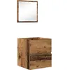 Image de vidaXL Armoire de salle de bains Vieux bois 41 x 38,5 x 45 cm Bois composite