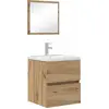 Image de vidaXL Armoire de salle de bains Chêne Artisan 41 x 38,5 x 45 cm Bois composite