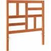 Image de vidaXL Tête de lit brun cire 80,5 x 4 x 104 cm Pin massif