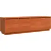 Image de Meuble TV vidaXL marron 156 x 37 x 45 cm en aggloméré