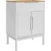 Image de Vidaxl Bathroom Sink Cabinet With Shelf Floro White 60 X 40 X 80 Cm