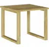 Image de vidaXL Table Nature 40 x 40 x 36 cm en bois de pin imprégné