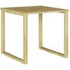 Image de vidaXL Table Nature 50,5 x 50 x 46 cm en bois de pin imprégné