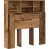 Image de vidaXL Tête de lit armoire vieux bois matériau bois