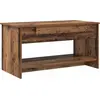Image de vidaXL Table basse en vieux bois 80 x 50,5 x 41,5 cm Bois composite