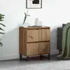 Image de Buffet vidaXL en chêne Artisan 60 x 35 x 70 cm