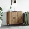 Image de vidaXL Sideboard Chêne Artisan 90 x 34 x 80 cm Bois composite