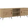 Image de vidaXL Armoire TV Chêne Artisan 150 x 30 x 50 cm Bois composite