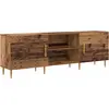Image de vidaXL Armoire TV vieux bois 150 x 30 x 50 cm Bois composite