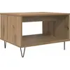 Image de vidaXL Table basse en chêne Artisan 60 x 50 x 40 cm Bois composite