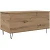 Image de vidaXL Table basse en chêne Artisan 90 x 44.5 x 45 cm Bois composite