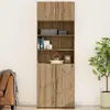 Image de vidaXL Armoire murale Artisan-Chêne 80 x 42,5 x 40 cm Bois composite