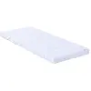 Image de Matelas en mousse extensible vidaXL 80 x 200 cm, blanc