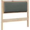 Image de vidaXL Tête de lit Autres Marron 100 cm Pin massif