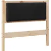 Image de vidaXL Tête de lit Autres Marron 90 cm Pin massif