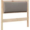 Image de vidaXL Tête de lit Autres Marron 90 cm Pin massif