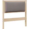 Image de vidaXL Tête de lit Autres Marron 80 cm Pin massif