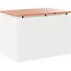 Image de Banc de jardin vidaXL blanc 60 x 40 x 43 cm