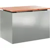 Image de Banc de jardin vidaXL en acier galvanisé 60 x 40 x 43 cm