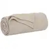 Image de Vidaxl Jeté Beige 240 X 220 Cm Toison