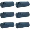 Image de Vidaxl Couvertures À Jeter 6 Pcs Bleu Marine 170 X 130 Cm Toison
