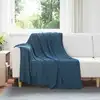 Image de Vidaxl Couvertures À Jeter 6 Pcs Bleu Marine 200 X 150 Cm Toison