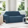 Image de Vidaxl Couvertures À Jeter 6 Pcs Bleu Marine 280 X 210 Cm Toison