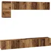 Image de vidaXL Ensemble d'armoires TV mural 5 pcs Bois ancien