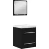Image de vidaXL Ensemble de meubles de salle de bain 2 pcs Artisan-chêne bois composite