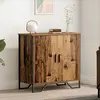 Image de Buffet vidaXL en bois recyclé 78 x 35 x 74,5 cm