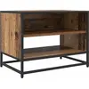Image de Meuble TV vidaXL en bois recyclé 61 x 40 x 46 cm, aggloméré