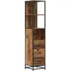 Image de vidaXL Ensemble de meubles de salle de bain en vieux bois 35 x 37,5 x 166 cm Matériau dérivé du bois