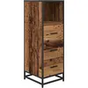 Image de vidaXL Ensemble de meubles de salle de bain en vieux bois 35 x 37,5 x 100 cm Matériau dérivé du bois
