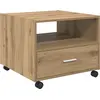 Image de vidaXL Table basse Chêne Artisan 55 x 55 x 45 cm Bois composite
