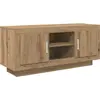 Image de vidaXL Meubles TV de 102 x 35 x 45 cm, en bois imitation chêne artisanal