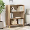 Image de Buffet vidaXL en chêne Artisan 69,5 x 32,5 x 90 cm, bois d'ingénierie