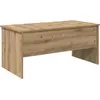Image de vidaXL Table basse en chêne Artisan 102 x 50,5 x 46,5 cm Bois composite